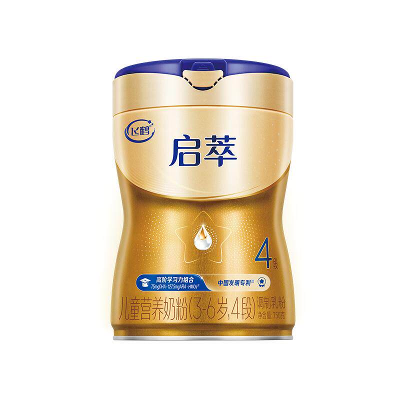飞鹤启萃4段6罐750g【高量DHA】