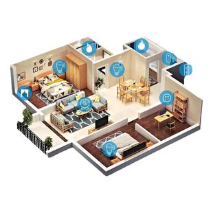 已接入米家app智能家居系统套装全屋定制设计方案设备控制面板