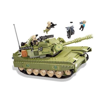 玩具古迪坦克积木军事六一儿童