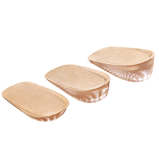 硅胶内增高鞋垫男女款2025新款不累脚隐形后跟半垫软底舒适小个子