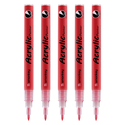 小红书推荐|大容量红色涂鸦画笔