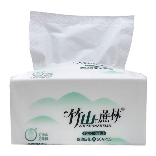 竹山蔗林560张整箱80包可湿水纸巾大包抽纸家用餐巾纸婴儿面巾纸