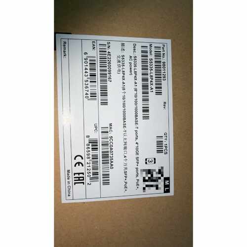 【议价-可维修】 S5335-L8P4X-A1  HUAWEI /均有货