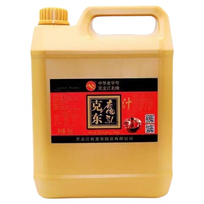 正宗克东人和春老式口味腐乳汁