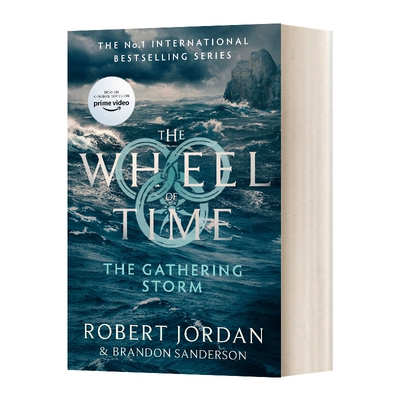 聚集风暴 时光之轮12 英文原版 The Gathering Storm Book 12 of the Wheel of Time 末日风暴 影视封面版 文学小说 进口英语书籍