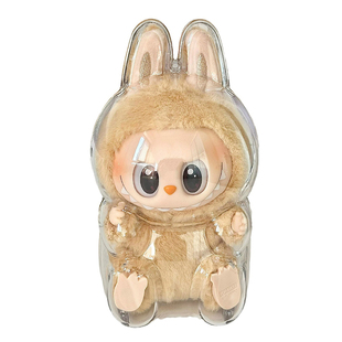 labubu保护罩二三代保护壳拉布布搪胶坐坐派对保护套挂件包防尘罩