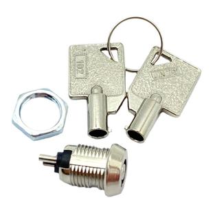 电梯配配件层门锁外呼板基站锁泊梯楼层102钥匙JINTAY小圆锁钥匙