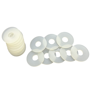 硅胶垫片橡胶圆形垫片法兰垫片垫圈耐高温硅胶密封圈2mm非标定制