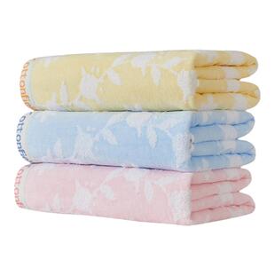 棉田浴巾家用纯棉吸水洗澡女薄款全棉加大柔软游泳裹巾亲肤浴巾