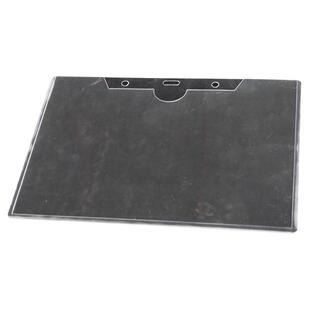 挂袋带挂绳夹子硬胶套吊牌胸卡透明保护套证件套卡套pvc加厚新料