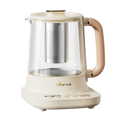 小熊小气泡养生壶多功能家用煮茶壶办公室小型烧水保温一体花茶壶