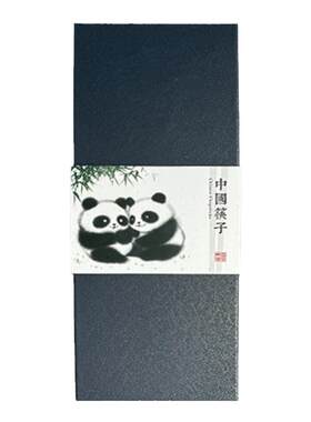 中国风熊猫筷子礼盒送老外可定制