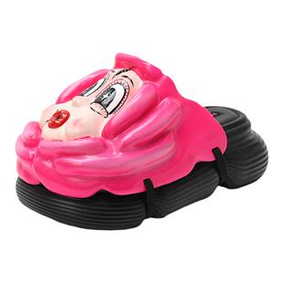 赵昭仪同款DaphneLab棒棒糖拖鞋联名款面具拖鞋厚底情侣拖鞋