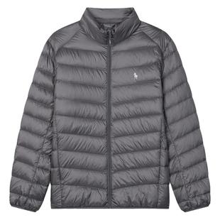 DIVPOLO保罗男士羽绒服立领2025秋冬新品防泼水休闲轻薄外套上衣