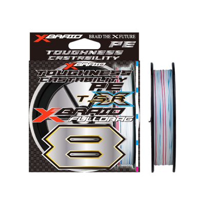 YGK PE线FULLDRAG TSR X8连盘8编五彩原装进口正品主线路亚线鱼线