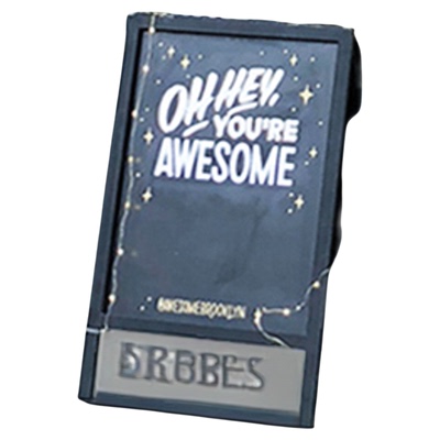 咖啡店橱窗贴画场景布置墙贴