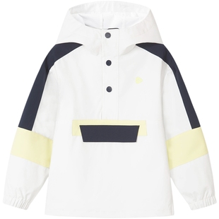 水孩儿童装薄款外套女童春秋款三防风衣男童户外休闲连帽套头上衣