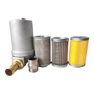 油泵过滤网加油机过滤器柴油汽油机油滤清器滤芯总成4分6分1寸