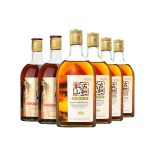 古越龙山绍兴黄酒花雕酒清醇三年*4瓶+金三年500ml*2瓶花雕酒