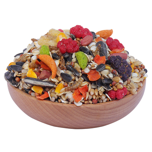 鹦鹉饲料鸟粮营养滋养丸大型混合鸟食金刚灰机折中亚马逊鸟食2斤