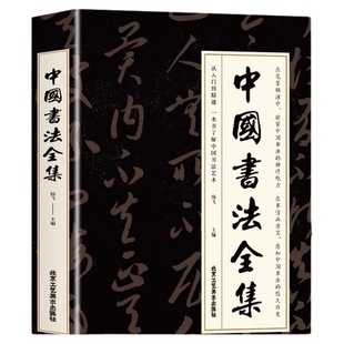 珍藏版中国书法全集中国书法大全书法字帖初学入门书法临摹中国书法发展知识全解中国书法一本通中国书法简史中国书法发展史书籍