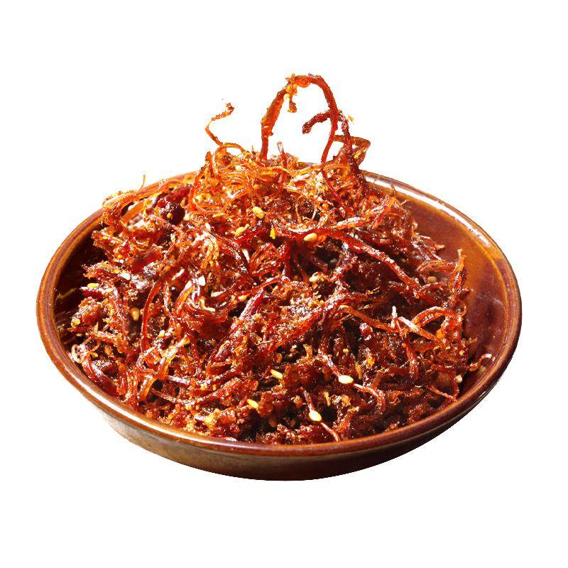 蜀雁灯影牛肉丝四川特产办公室休闲零食小吃成都麻辣五香牛肉干