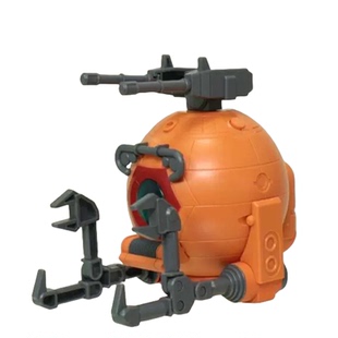 现货 万代 扭蛋 造型 无壳 扭蛋 机动战士 高达 鲨鱼 铁球 2 手办