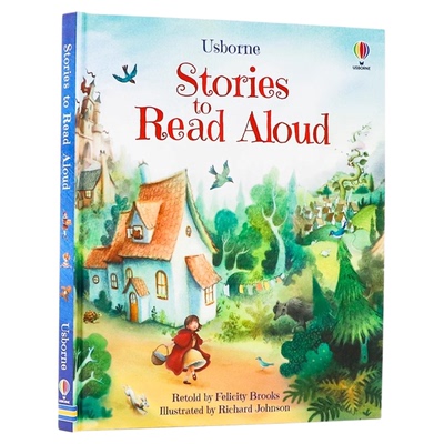 Usborne出版 Stories to Read Aloud 英文原版绘本 亲子共读睡前儿童英语启蒙朗读故事书 趣味英语启蒙读物 增加阅读能力 精美插画