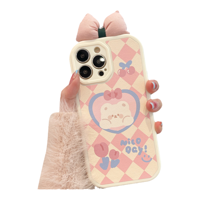 爱心小熊适用opporeno15/14/13pro/12/11/10手机壳新款6/K11可爱findx9/8/x7/x5女a93真我12xplus/gtneo2/3/5