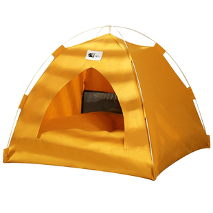 新款狗窝猫窝帐篷四季通用透气可拆洗狗床安全感猫窝垫子宠物用品