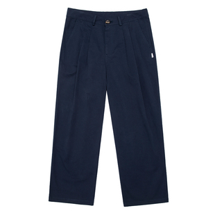 UrbanStandard日系纯色基础梭织长裤男秋季新款户外宽松休闲裤子