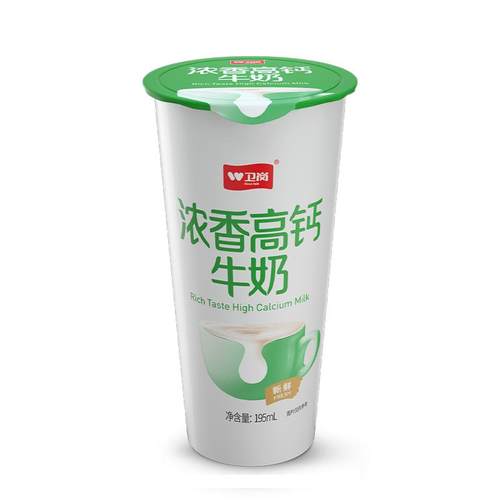 【芜湖卫岗天天订】195ml新鲜杯浓香高钙奶