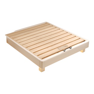 政府补贴纯实木无床头床静音加厚1.8米榻榻米排骨架床架支持定制