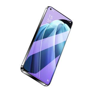 适用opporeno7水凝膜全屏覆盖抗蓝光高清防摔opopreno7pro手机膜全包边防爆保护reno7se钢化膜防指纹软膜屏保