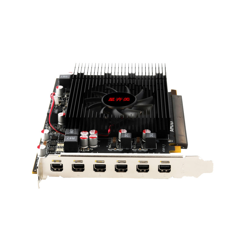 R73506DP六屏显卡炒股办公