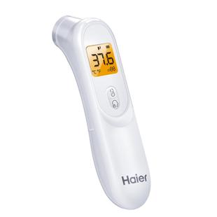 海尔电子红外线体温计额温枪家用医专用精准儿童婴儿耳温测温老人