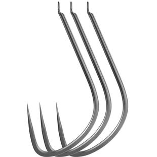 富源百川鱼钩散装新关东鲢鳙钩金袖鱼勾伊势尼金海夕正品钓鱼台钓