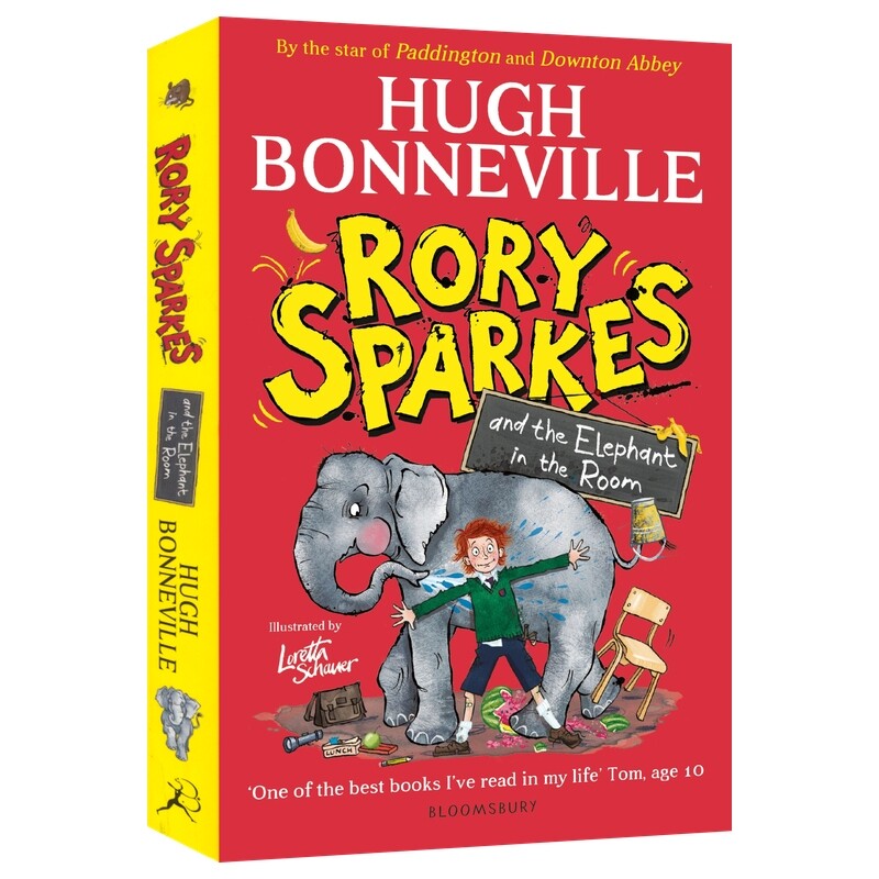 Rory Sparkes and the Elephant in the Room 罗里·斯帕克斯与房间里的大象 儿童冒险小说 英语章节书 英文原版进口儿童图书