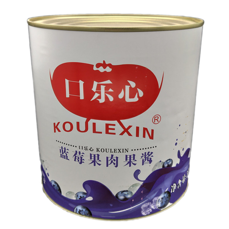 口乐心蓝莓柚子草莓桑葚果肉果酱