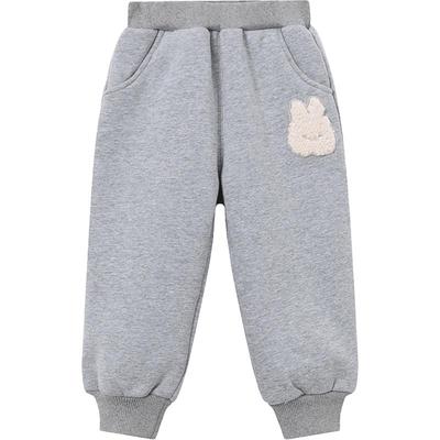 笛莎官方旗舰店女童加绒裤子