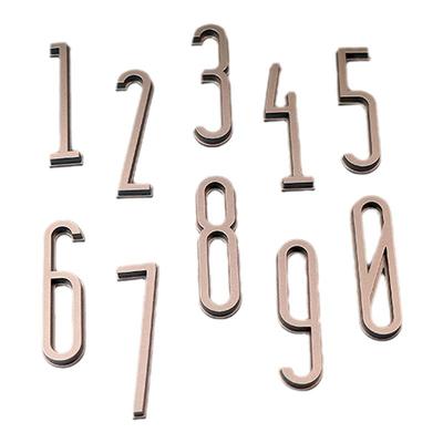 磁吸门牌号磁吸入户门牌简约风立体字磁吸数字门牌号高级门牌定制