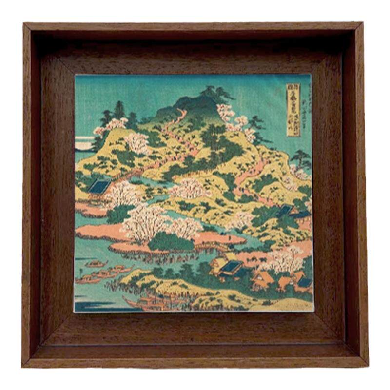 实木油画框双层外框L型悬浮丙烯画框订制定做装裱简约数字油画框