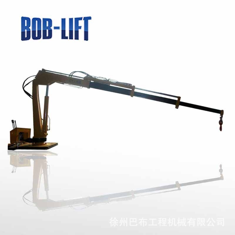 巴布小型便携式皮卡吊液压式折臂随车吊皮卡起重机皮卡车吊机