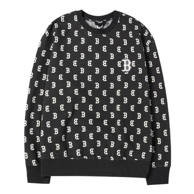MLB男装满印老花运动宽松休闲
