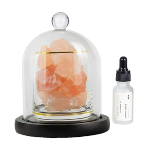 无火香薰扩香石晶石摆件家用卧室内女生淡香香薰灯礼盒高级感礼物