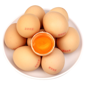精选富硒鸡蛋农家散养初生土鸡蛋新鲜鸡蛋虫草五谷蛋早餐营养