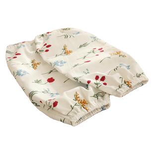 阡陌纯棉小清新袖套男女套筒宽松防脏耐磨成人冬家务清洁防污袖筒