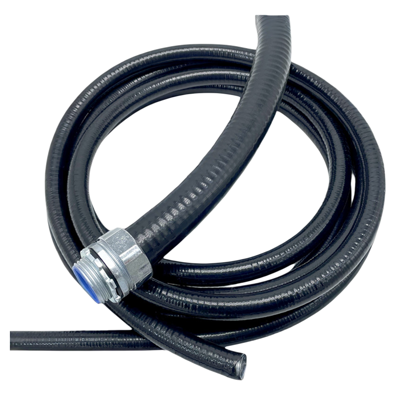 JSP金属软管内有棉线平包塑软管高强度包塑软管平塑管6分DN20 25