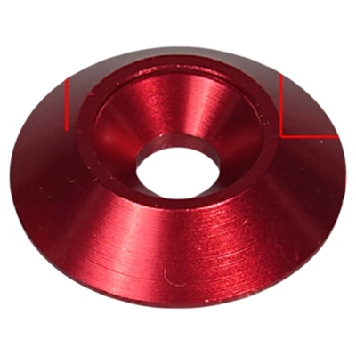 铝合金彩色伞形垫圈 沉头螺丝加大加宽鱼眼装饰垫片 M2.5M3.5M4M6