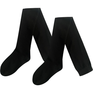 夜间教习室高个子长筒过膝袜女春秋款黑色加长大腿袜jk袜子女秋季